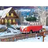 Image de Puzzle 550 piÃ¨ces : BoÃ®te mÃ©tal : Bus de NoÃ«l