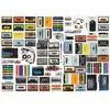 Image de Puzzle 550 piÃ¨ces : BoÃ®te mÃ©tal : Lecteur cassettes audio
