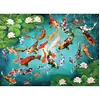 Image de Puzzle 1000 piÃ¨ces : Carpes KoÃ¯ colorÃ©es