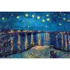 Image de Puzzle 1000 piÃ¨ces : Nuit Ã©toilÃ©e sur le RhÃ´ne, van Gogh