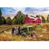Image de Puzzle 550 piÃ¨ces : BoÃ®te mÃ©tal : Tracteur