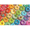 Image de Puzzle 550 piÃ¨ces : BoÃ®te mÃ©tal : Arc-en-ciel de beignets