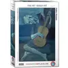 Image de Puzzle 1000 piÃ¨ces : Pablo Picasso : Le vieux guitariste