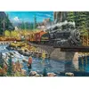 Image de Puzzle 1000 piÃ¨ces : Le silence de la riviÃ¨re est brisÃ© par KZ