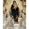 Image de Puzzle 1000 piÃ¨ces : William A. Bouguereau : Virgin with Angels