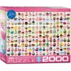 Image de Puzzle 2000 piÃ¨ces : Petits gÃ¢teaux en abondance