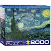 Image de Puzzle 2000 pièces : Nuit étoilée, Vincent Van Gogh EuroG-8220-1204