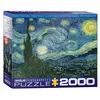 Image de Puzzle 2000 piÃ¨ces : Nuit Ã©toilÃ©e, Vincent Van Gogh