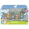 Image de Coffret 4 figurines Bluey et sa famille