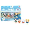 Image de Pack 4 Figurines Bluey Bingo et Ses Amis Au Parc Aquatique