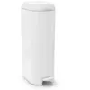 Image de Poubelle à couches Platinium Blanche avec recharge
