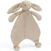 Image de Doudou plat Bashful Lapin Beige (27 cm)