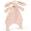 Image de Doudou plat Bashful Lapin Blush (20 cm)