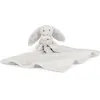 Image de Doudou plat Bashful Lapin Silver (34 cm)