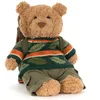 Image de Peluche Bartholomew l'ours en tenue de randonnée (26 cm)