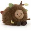 Image de Peluche Amuseable Mulshi Châtaigne (13 cm)