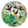 Image de Puzzle rond 500 piÃ¨ces : Colibris