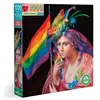 Image de Puzzle carré 1000 pièces : Liberty Rainbow