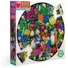 Image de Puzzle Rond 500 PiÃ¨ces : RÃ©colte biologique