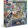 Image de Puzzle 1000 pièces : Cuisine bleue Eeboo-PZTBUK
