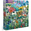 Image de Puzzle 1000 pièces : Campagne Anglaise Eeboo-PZTEHG