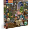 Image de Puzzle 1000 pièces : Bibliothèque de l'Alchimiste Eeboo-PZTAHL