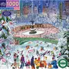 Image de Puzzle 1000 pièces : Patineurs de New York Eeboo-PZT743
