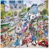 Image de Puzzle 1000 pièces : LA LIBRAIRE DE PARIS Eeboo-PZTPBS