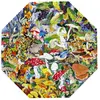 Image de Puzzle 500 pièces Octogonal : Champignons Toxiques Eeboo-PZFOPM