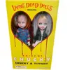 Image de Figurine Mezco Toyz Living Dead Dolls Chucky and Tifanny Multicolore 25 cm 696198942804