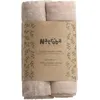 Image de Pack 2 langes en coton bio rose poudré