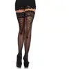 Image de Robe transparente montante femme Leg Avenue Noir TU 9098-001