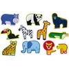 Image de Coffret puzzle Let's Begin Jungle (10 puzzles de 2 pièces)