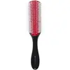 Image de Brosse Styling D4 rouge & blanche 9 rangs Denman