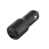 Image de Belkin Chargeur Allume cigare 42W (USB-C 30W + USB-A 12W) (Noir)