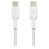 Image de Belkin Câble USB-C vers USB-C renforcé 60 W (Blanc) - 2 m