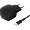 Image de Belkin BoostCharge Chargeur Secteur USB-C 45 W avec Câble USB-C (Noir)