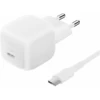 Image de Belkin BoostCharge Chargeur Secteur USB-C 45 W avec Câble USB-C (Blanc)