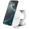 Image de Belkin Chargeur 3 en 1, 25W pour Iphone, Airpods et Watch QI2.2 (Blanc)