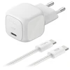 Image de Belkin BoostCharge Chargeur Secteur USB-C Compact 30W (Blanc)