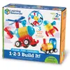 Image de Jeu de construction : 1-2-3 Build It!™: fusée, train, hélicoptère LearningResources-LER2859