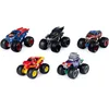 Image de Pack Monster Jam - Justice League Contre Joker/5 Véhicules Die Cast 1.64