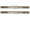 Image de Associated Ft Titanium Turnbuckles 3X38Mm Silver (2) AS1413