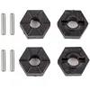 Image de Team Associated Rival MT10 Wheel Hexes 12Mm AS25820