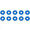 Image de Associated Bulkhead Washers 7.8 X 0.5Mm Bleu Aluminium X10 AS31384