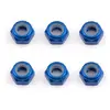 Image de Associated Ft M3 Locknut Bleu Aluminium AS31550