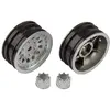 Image de Associated CR12 Wheel Set Satin Silver AS41053