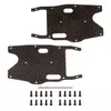Image de Associated RC8B3.1 Ft Graphite Arm Stiffeners - Rear AS81419