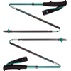 Image de Bâton de randonnée femme Black Diamond Distance FLZ Poles (x2) BD112536-4050 Vert 110 cm
