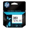 Image de HP 351 (CB337EE) - Cyan, Magenta et Jaune